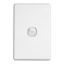 Picture of Flush Switch, Classic C2000 Series, 1 Gang, 250VAC, 10A, Standard, Vertical