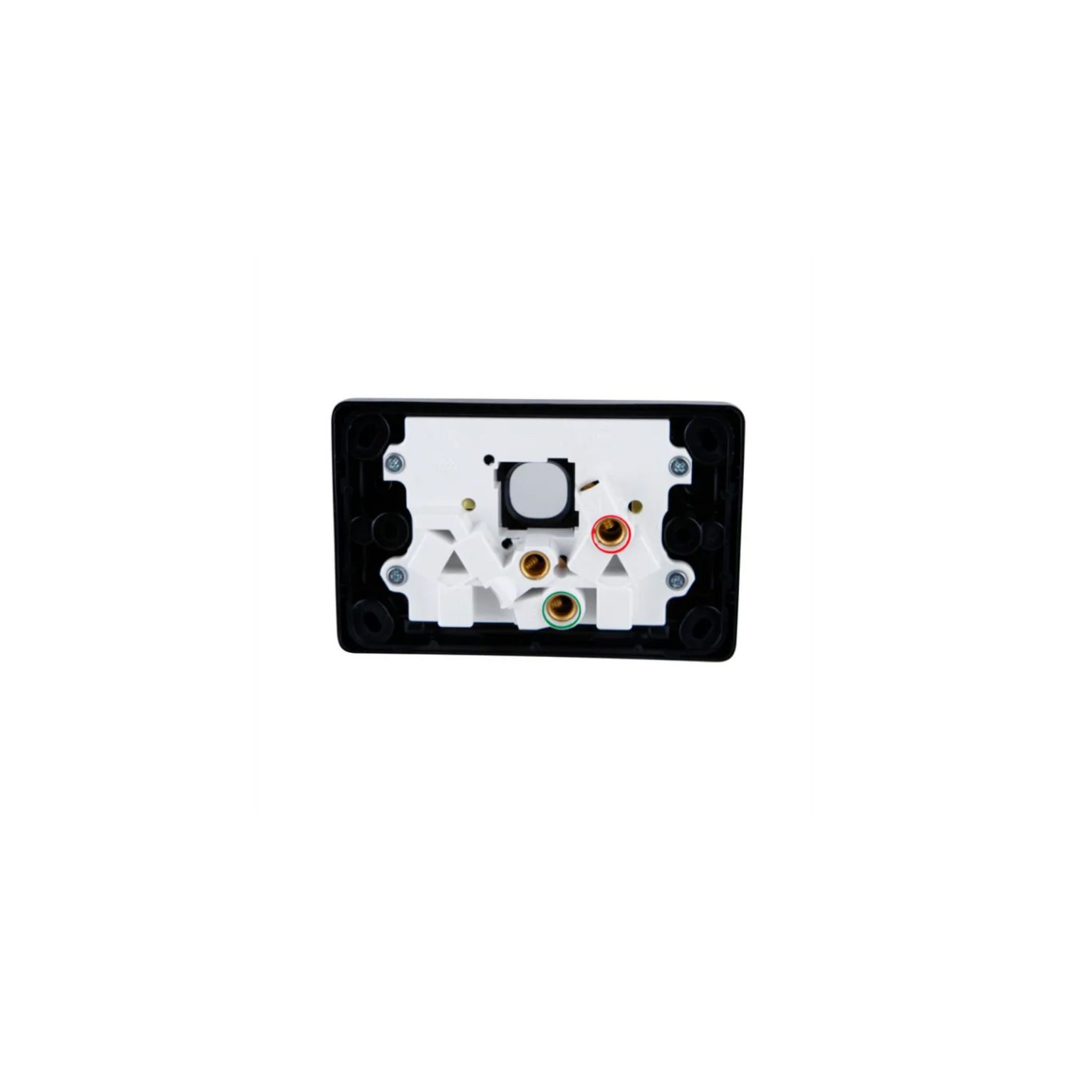 Picture of Switched Socket Outlet, Classic C2000 Series, Twin, 250V, 10A, Removable Extra Switch Aperture