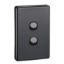 Picture of Flush Switch, Classic C2000 Series, 2 Gang, 250VAC, 10A, Standard, Vertical