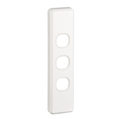 Picture of Switch Grid Plate and Cover, Classic C2000 Series, 3 Gang, Architrave