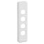 Picture of Switch Grid Plate and Cover, Classic C2000 Series, 4 Gang, Architrave
