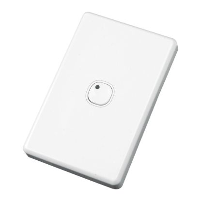 Picture of Plastic Plate Wall Switch, C-Bus Control and Management System, 1 Button