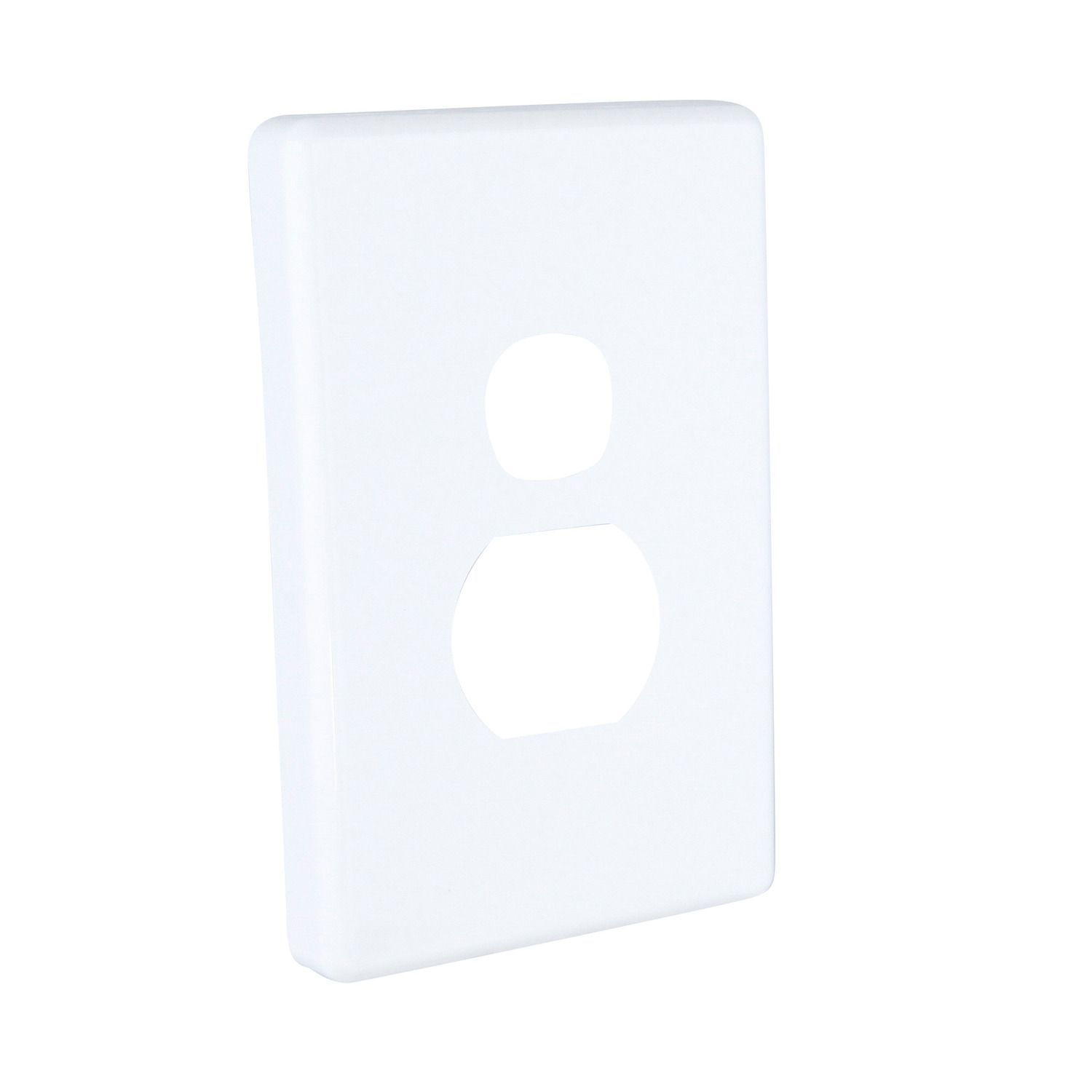 Picture of Socket Outlet Cover Plate, Classic C2000 Series, Horizontal Mount, for Single Socket