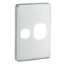 Picture of Socket Outlet Cover Plate, Classic C2000 Series, Vertical Mount for Single Switched Socket, New Design