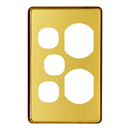 Picture of Socket Outlet Cover Plate, Classic C2000 Series, Vertical Mount, for C2025VX Single Switched Socket