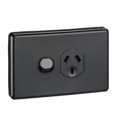 Picture of Single Switch Socket Outlet, Classic C2000 Series, Classic, 250V, 10A