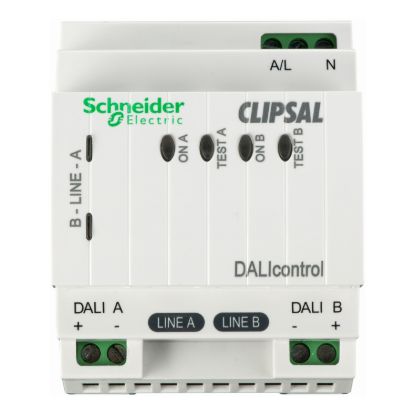 Picture of Din-Mount Power Supply & Serial Interface, DALIcontrol Lighting Control System, Two Dali lines