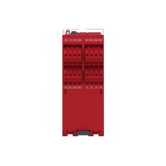 Picture of Safety module, Harmony Safety Automation, Cat.4, features 6*XPSUAF, 48-240v AC/DC, spring