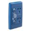 Picture of Twin Switch Socket Outlet, Medilec, 250V, 10A, 2 Gang, 1 Pole, Vertical