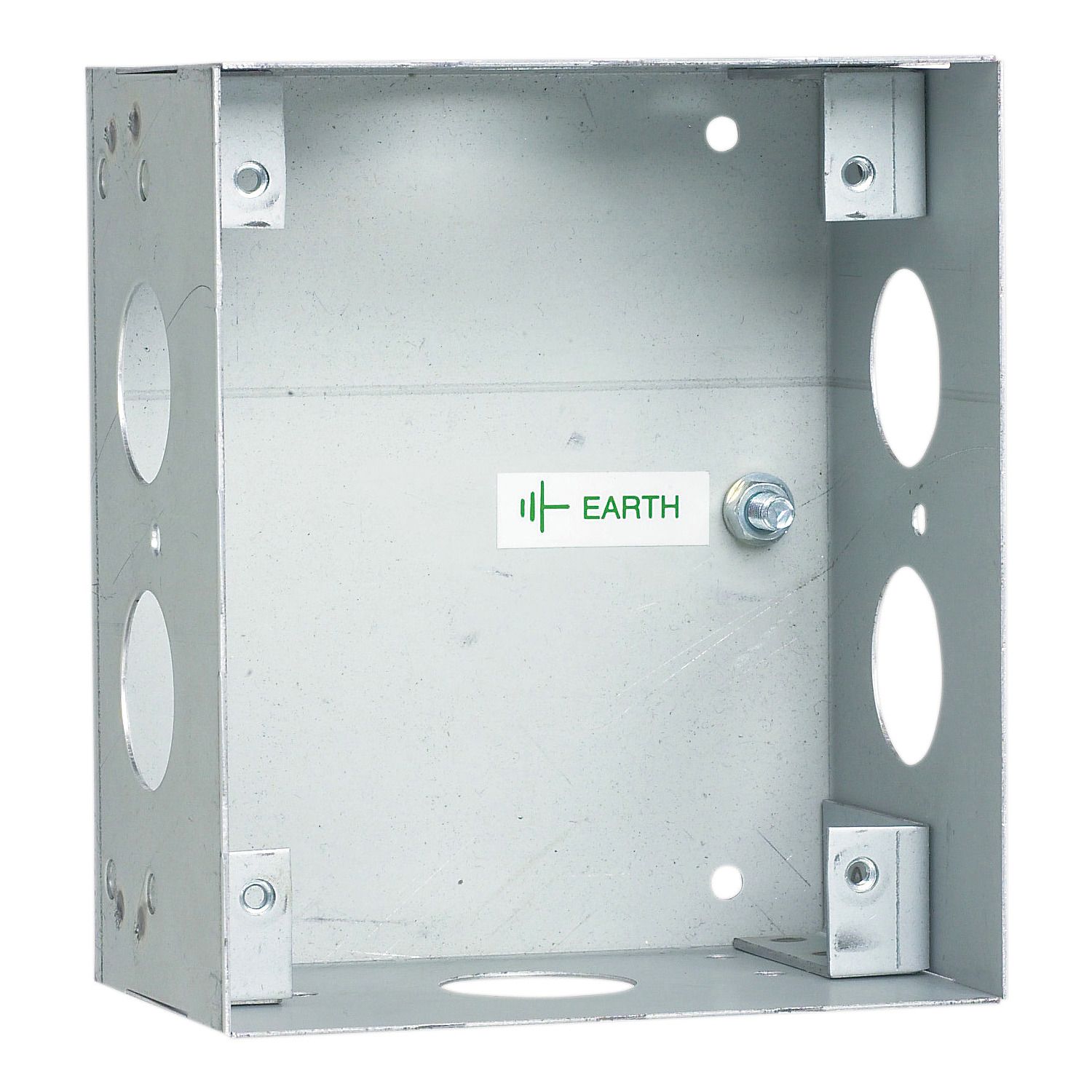 Picture of Flush Mount Metal Plate, Medilec, Wall Boxes, 1 Gang, Wall Box