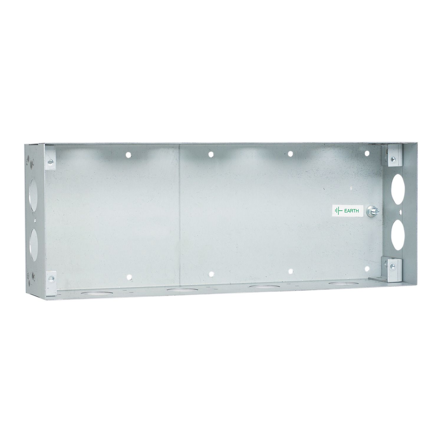 Picture of Flush Mount Metal Plate, Medilec, Wall Boxes, 4 Gang, Wall Box