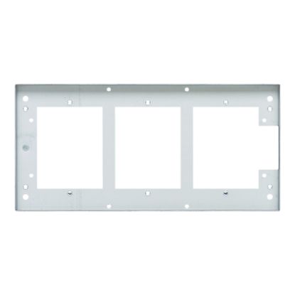 Picture of Flush Mount Metal Plate, Medilec, Wall Boxes, Grids, 3 Gang