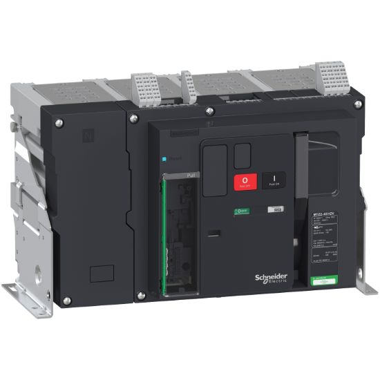 Picture of Circuit breaker  frame, MasterPact MTZ2 40H2V fixed for MicroLogic X, 4000A, 100kA/415VAC  (Icu/Icw), 4P