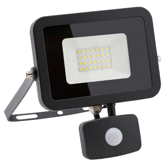Picture of LED Floodlight, Clipsal - Lighting, 20W, 4000K, 1800lm, with Sensor
