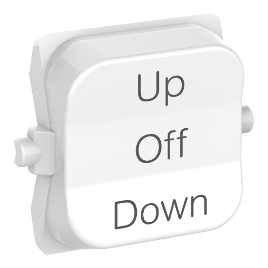 Picture of Rocker Toggle, Pro Series, 3-pos UP - OFF - DOWN