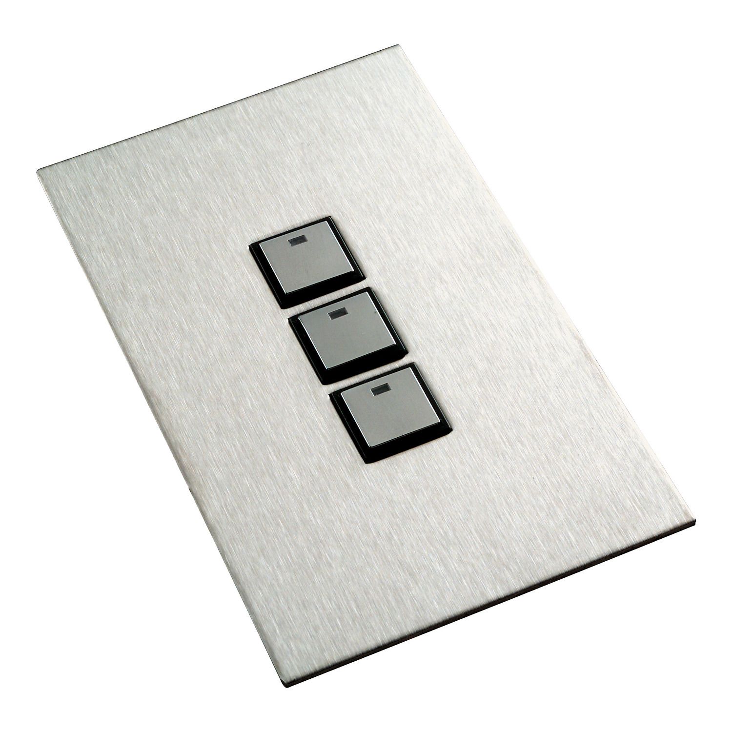 Picture of Reflection Wall Switch, C-Bus, 3 Gang