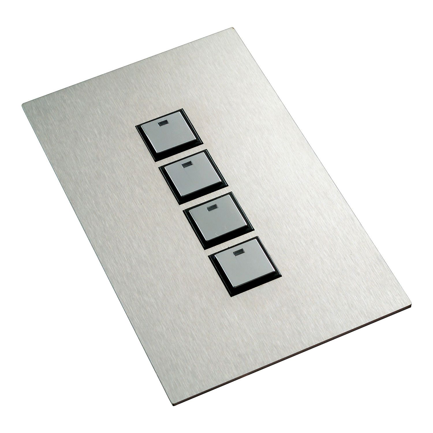 Picture of Reflection Wall Switch, C-Bus, 4 Gang