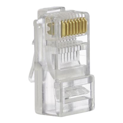 Picture of RJ45 Modular Plug, Clipsal Actassi, Cat5e for Stranded Cable, 8 Way (100 in PK)
