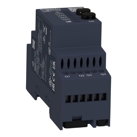 Picture of Wireless Receiver, Harmony XB5R, 4 PNP, 2 pusbuttons, LED, 200mA, 24V DC