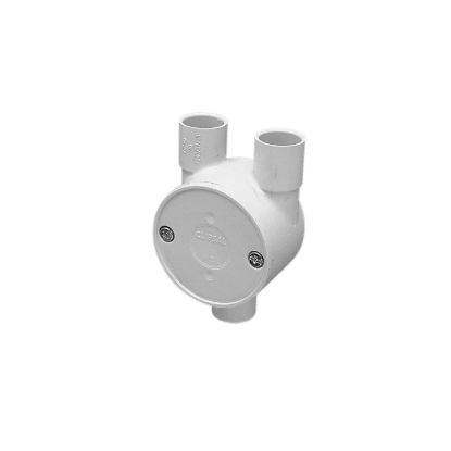 Picture of Tangential Junction Box, Clipsal - Cable Management, 25mm I.D, 3 Way Entry, Y-type