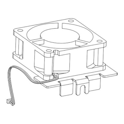 Picture of Wear part, fan for variable speed drive, Altivar Process 600 900, IP55, up to 22kW, from 380 to 480V