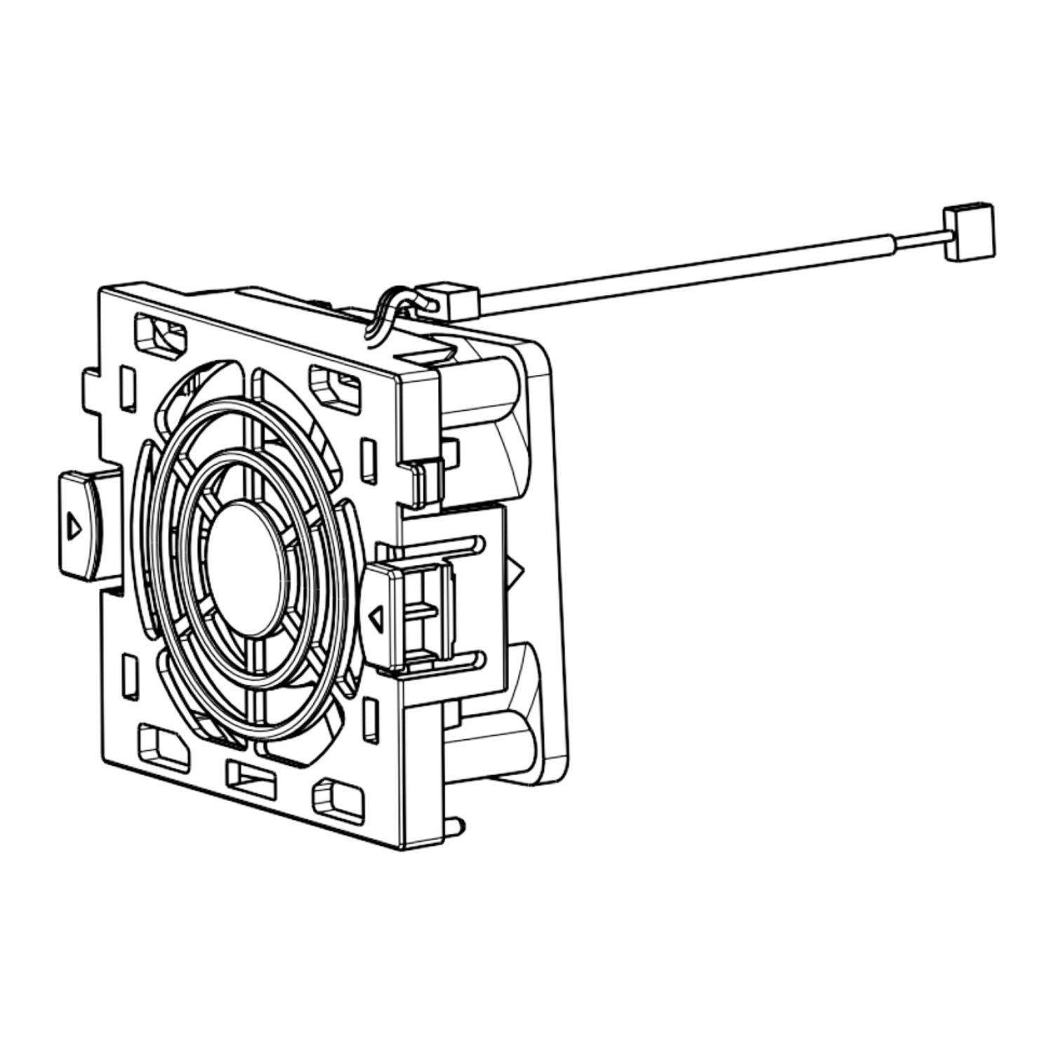 Picture of Wear part, enclosure door, fan for variable speed drive, Altivar Process 600 900, from 5.5 to 11kW