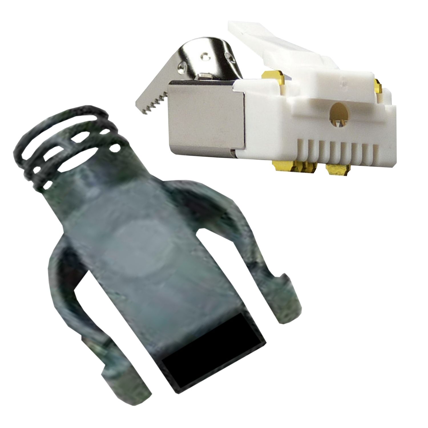 Picture of encoder connector drive end RJ45, lexium, set of 5