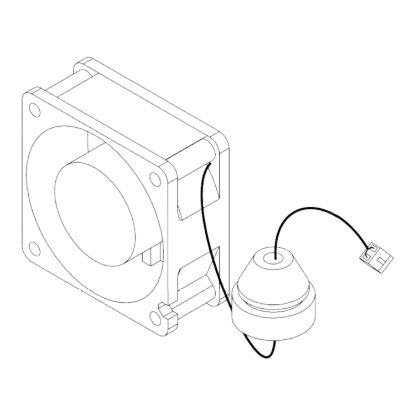 Picture of Wear part, external fan kit for variable speed drive, Altivar 212, from 3 to 7.5kW