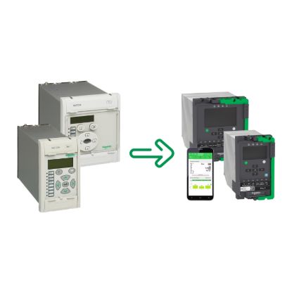 Picture of ECOFIT MiCOM Px20 wit P5 installation (Labor)