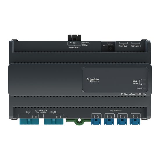 Picture of Blind output expansion module, SpaceLogic RP Expansion Modules, 2 channel, low voltage