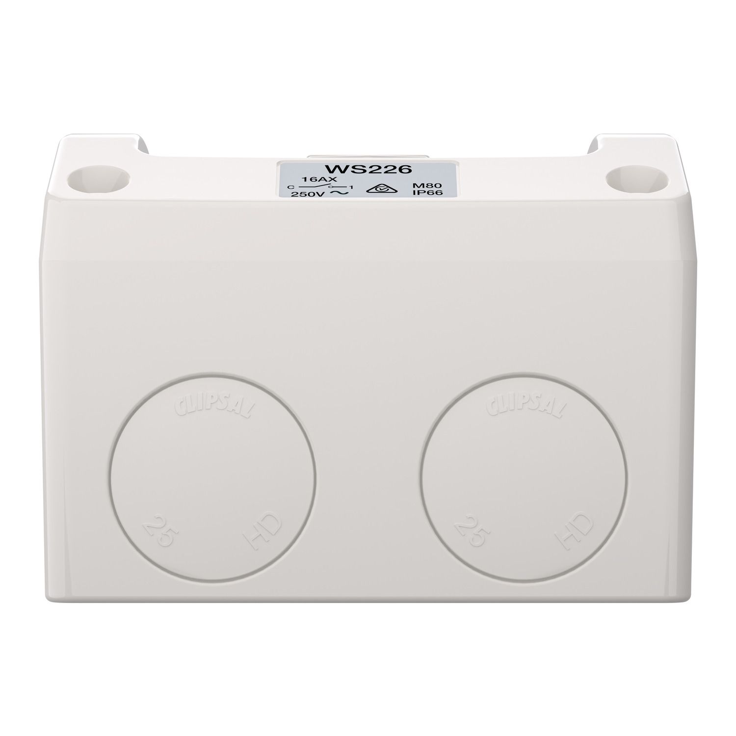 Picture of Switch, Weathershield, 1-Gang, 20A/16AX, 250VAC, IP66