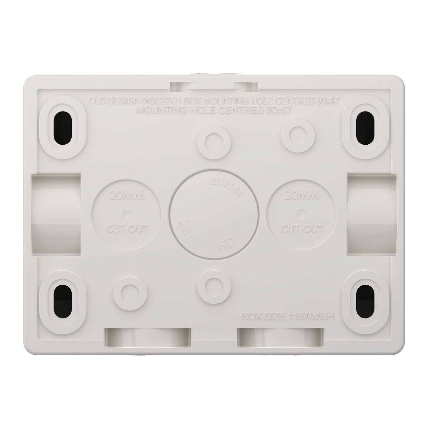 Picture of Socket, Weathershield, Single, 15A, 250VAC, IP54