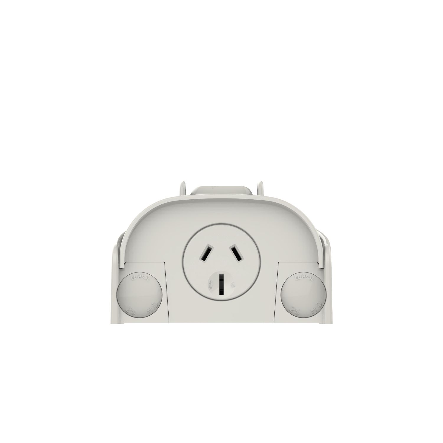 Picture of Socket, Weathershield, Single, Horse Shoe, 15A, 250VAC, IP53