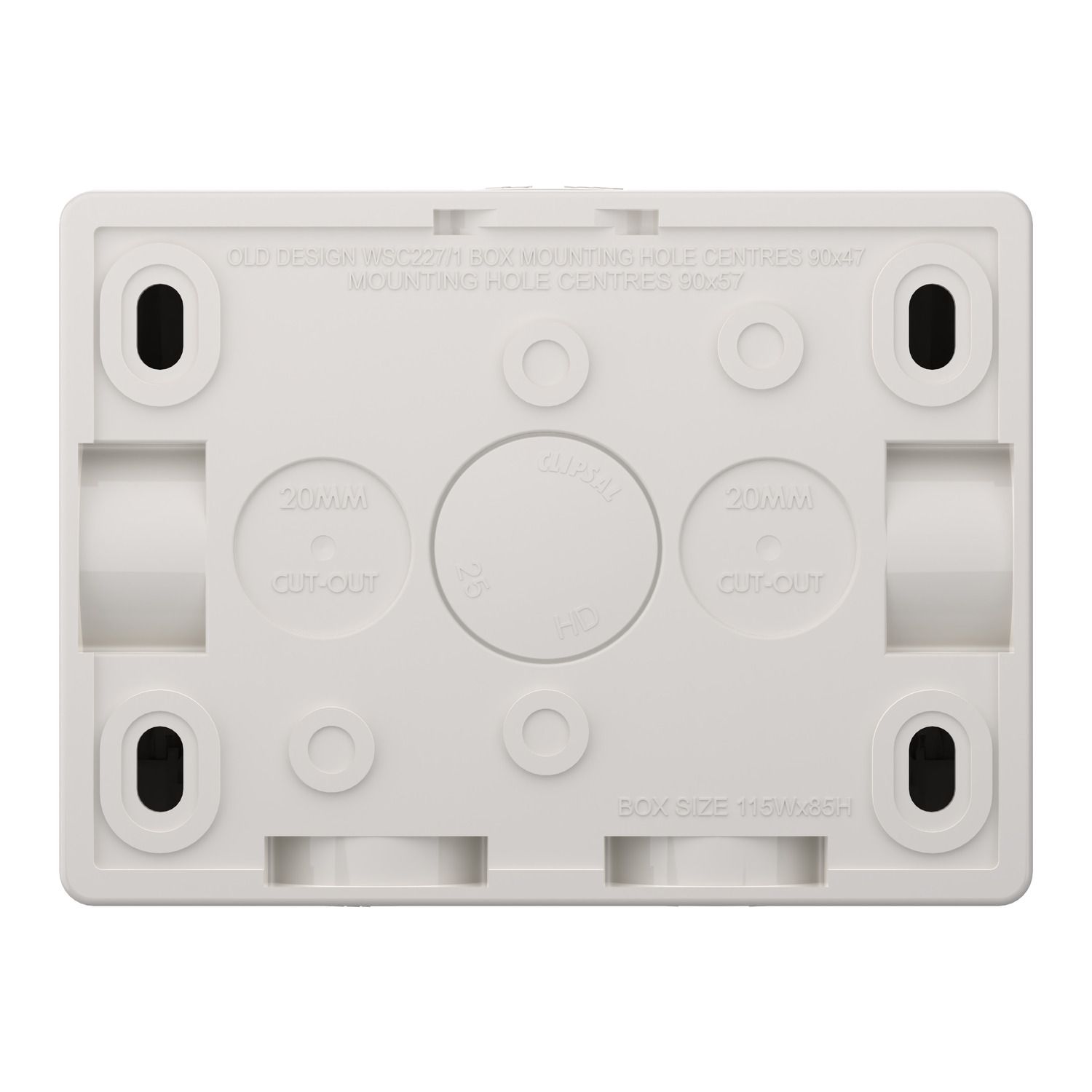 Picture of Socket, Weathershield, Twin, 10A, 250VAC, IP54