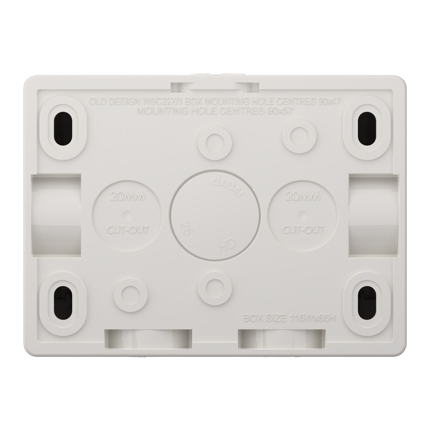 Picture of Twin Socket with Extra Switch, Weathershield, 10A, 250VAC, IP54