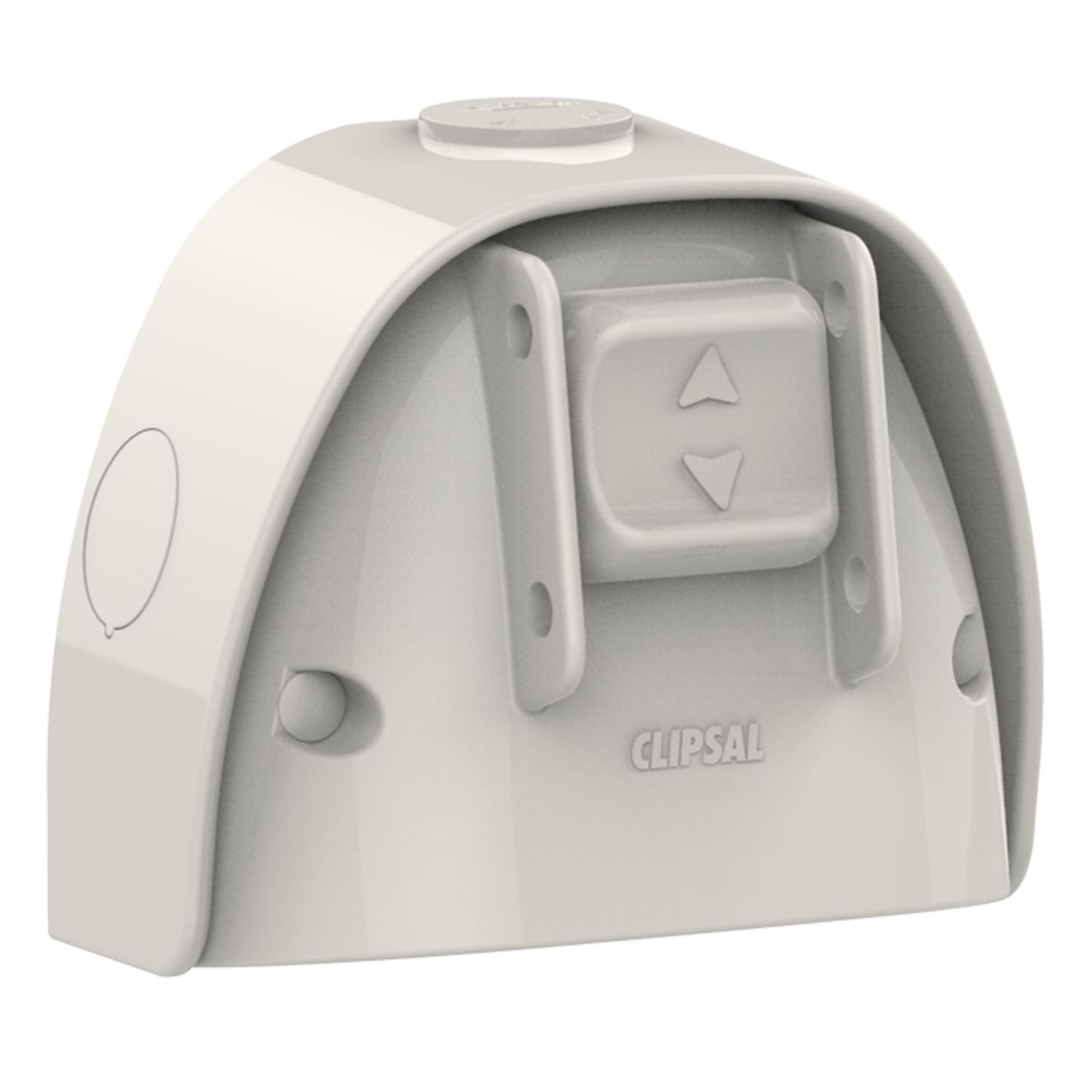 Picture of Socket, Weathershield, Single, Horse Shoe, 2 Pole, 10A, 250VAC, IP53