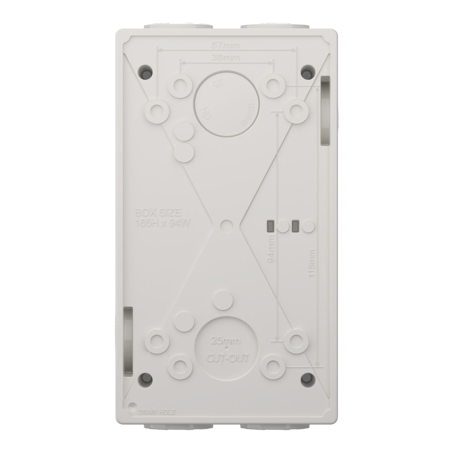 Picture of Switch, Weathershield, 1-Gang, 4 Pole, 20A, 500VAC, IP66