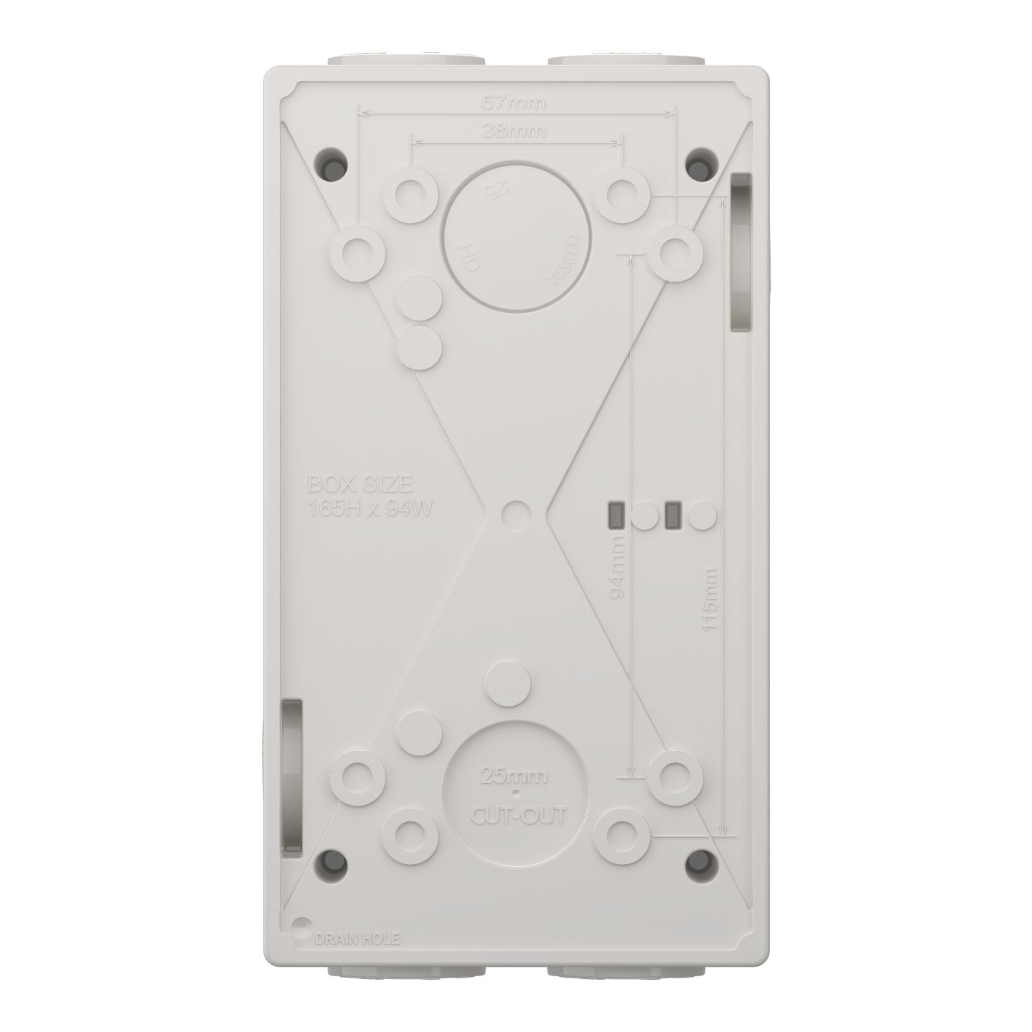 Picture of Switch, Weathershield, 1-Gang, 4 Pole, 40A, 500VAC, IP66