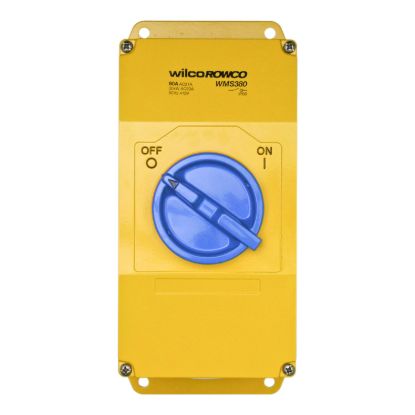 Picture of Switch, Metal Clad, 3 Pole, 80A, 415V, Made of Cast Aluminium