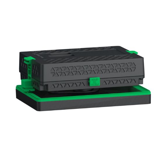 Picture of touch panel display ,Harmony STM6, 4inch wide display, 1COM, 2Ethernet, USB host and device, 24V DC