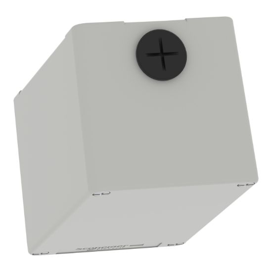 Picture of Die cast empty control station, Harmony XAP, XB2 SL, zinc alloy, grey, M20, undrilled, 80x130x77mm, UL cULus