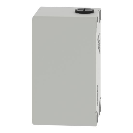 Picture of Die cast empty control station, Harmony XAP, XB2 SL, zinc alloy, grey, M20, 2 cut outs 22mm, 80x130x77mm, UL cULus