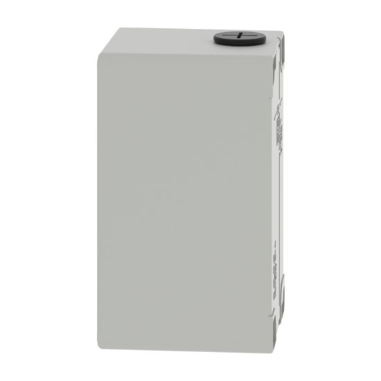 Picture of Die cast empty control station, Harmony XAP, XB2 SL, zinc alloy, grey, M20, 4 cut outs 22mm, 80x130x77mm, UL cULus