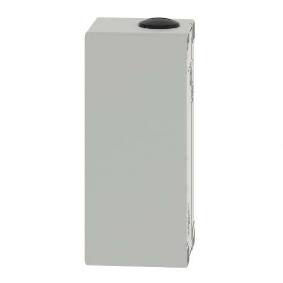 Picture of Die cast empty control station, Harmony XAP, XB2 SL, zinc alloy, grey, M25, 3 cut outs 22mm, 80x175x77mm