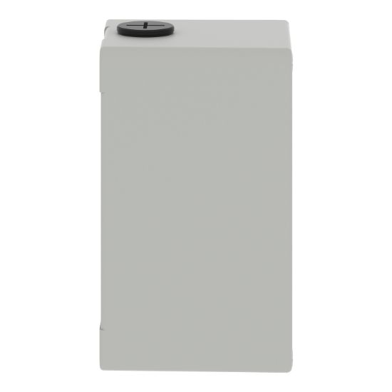 Picture of Empty control station, Harmony XAP, XB2 SL, zinc alloy, grey, M20, 2 cut outs 30mm with notches, 80x130x77mm, UL cULus