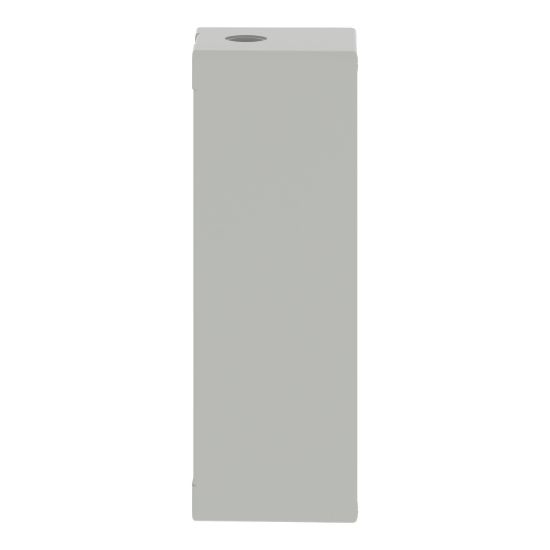 Picture of Die cast empty control station, Harmony XAP, XB2 SL, zinc alloy, grey, M25, undrilled, 80x220x77mm