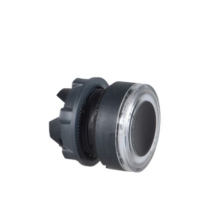 Picture of Head for non illuminated push button, Harmony XB5, blue flush pushbutton 22mm, push push, unmarked