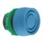 Picture of Head for non illuminated push button, Harmony XB5, blue flush pushbutton Ø22 mm spring return unmarked