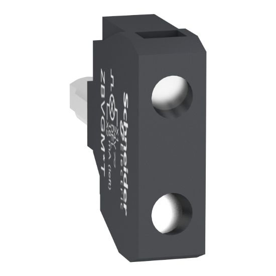 Picture of Light block, Harmony XB4, Harmony XB5, green, 22mm, integral LED, screw clamp terminal, 110...240V AC