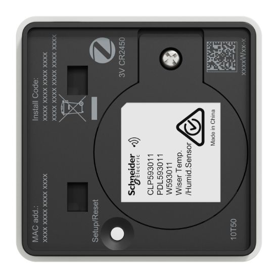 Picture of Temperature/ Humidity Smart Sensor, Clipsal Wiser, White